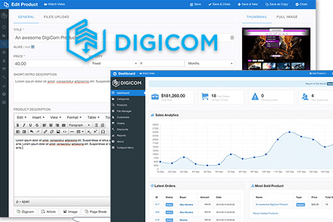 Joomla расширение DigiCom