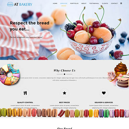 AGE Themes Bakery Onepage