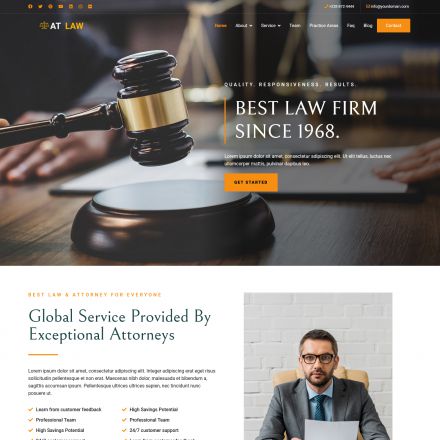 AGE Themes Law Onepage