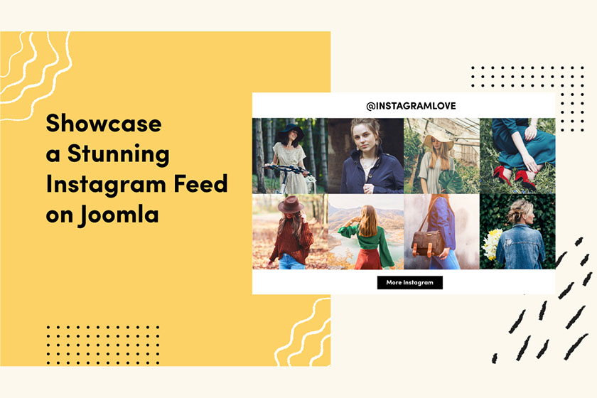 Как впечатляюще отображать свою ленту Instagram на вашем сайте Joomla