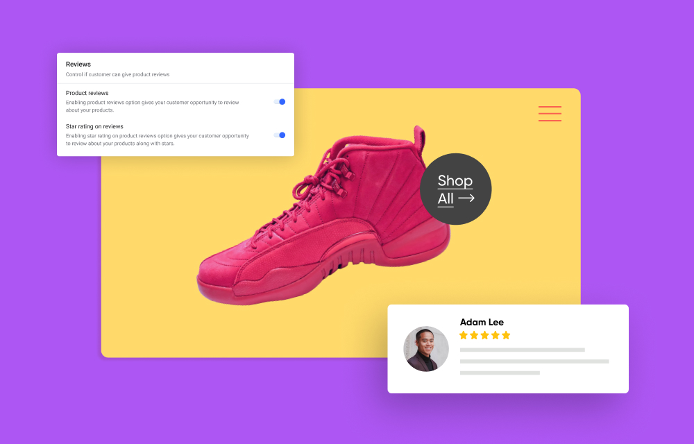 Отзывы и рейтинги в EasyStore
