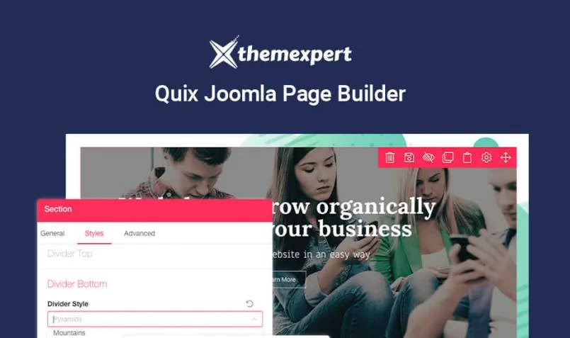 Quix Joomla Page Builder (ThemeExpert)