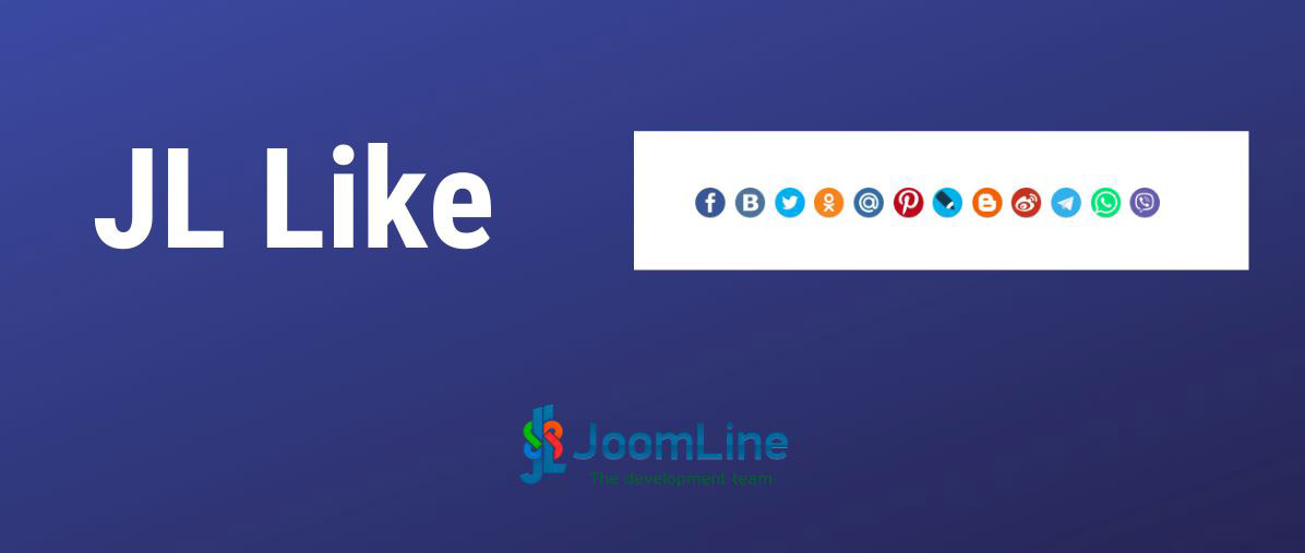 Jl Like - расширение для социального обмена в Joomla