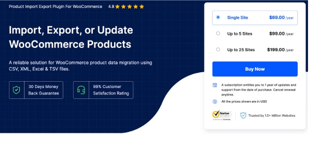 Product Import Export для WooCommerce