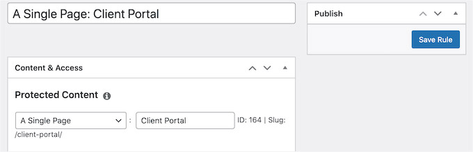 Создание ограниченного контента в MemberPress