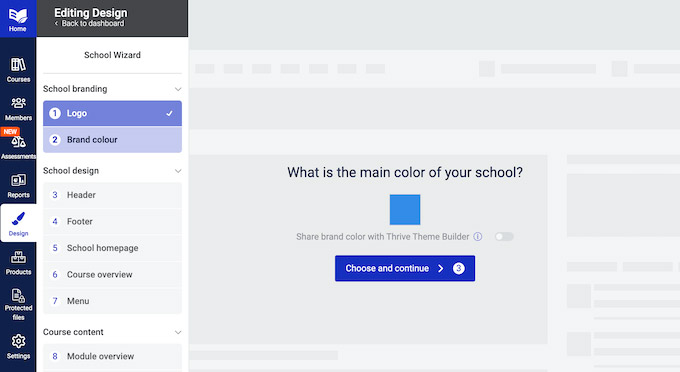 Пользовательский конструктор курсов Thrive Apprentice