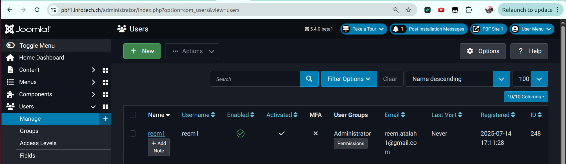 Миграция тегов из WordPress в Joomla