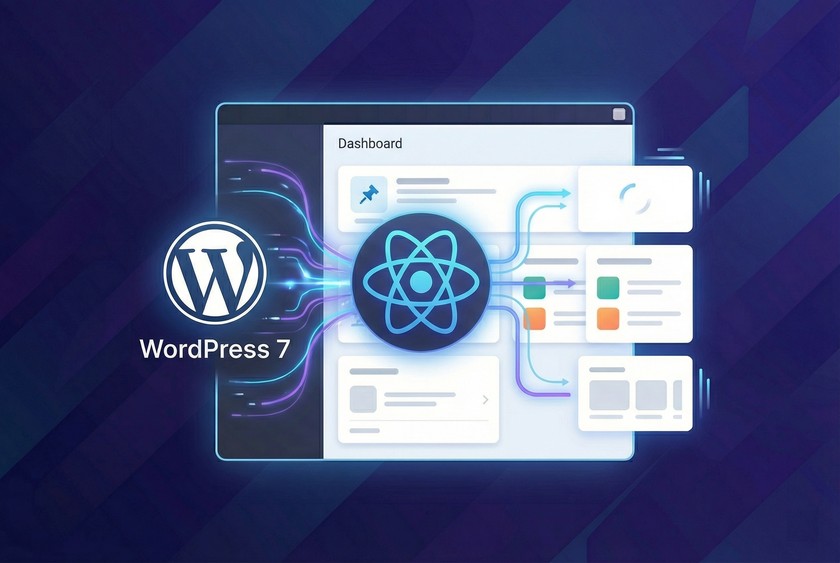 Новый административный интерфейс WordPress 7.0 на базе React