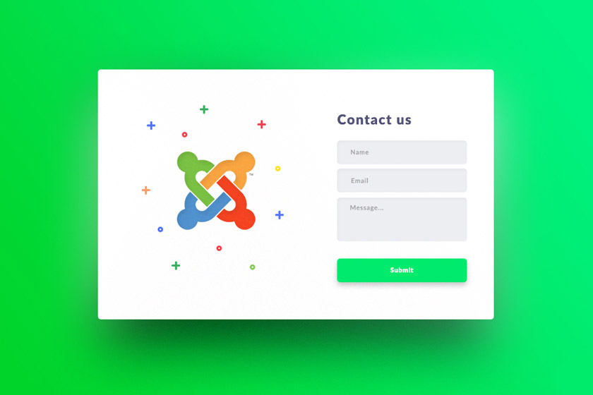 Как создать контактную форму Ajax в Joomla?