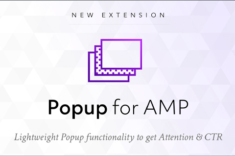 AMP Pop-up