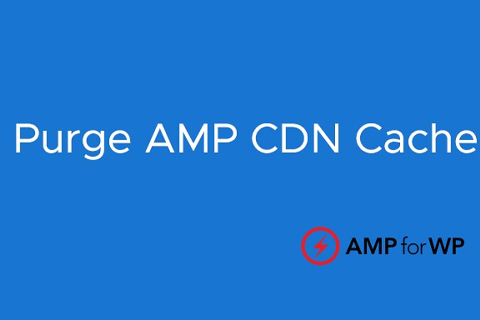 WordPress плагин Purge AMP CDN Cache