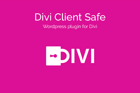 WordPress плагин AGS Divi Client Safe