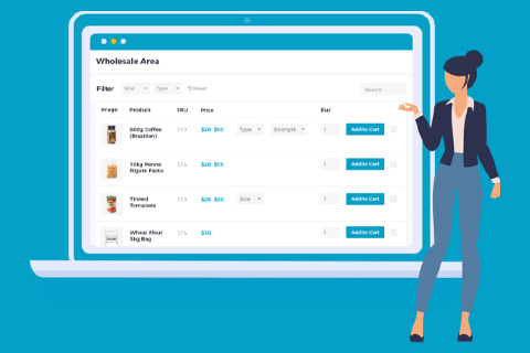 WordPress плагин WooCommerce Wholesale Pro