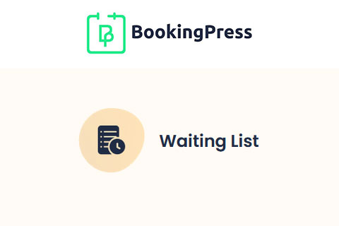 WordPress плагин BookingPress Waiting List