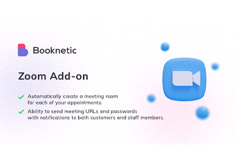 WordPress плагин Booknetic Zoom integration
