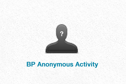 BuddyPress Anonymous Activity