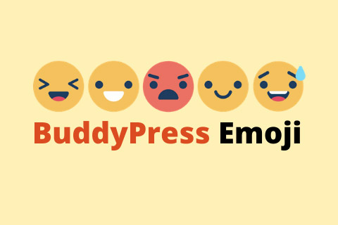 WordPress плагин BuddyPress Emoji