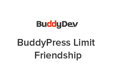 WordPress плагин BuddyPress Limit Friendship