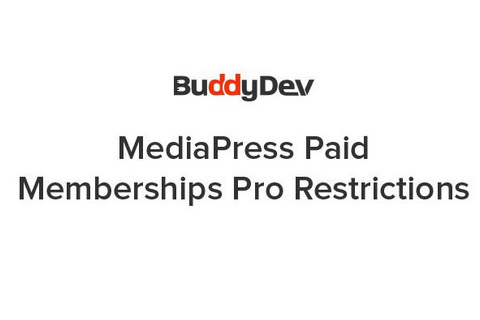 WordPress плагин MediaPress Paid Memberships Pro Restrictions