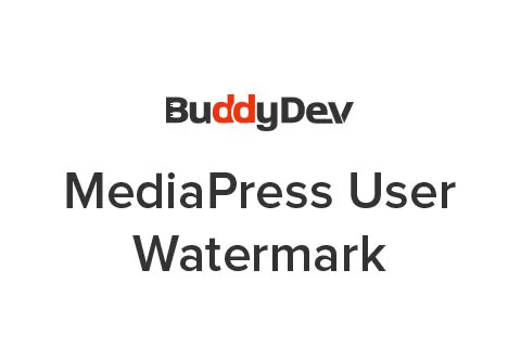 MediaPress User Watermark