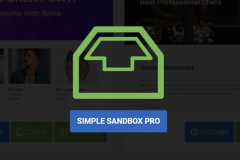 WordPress плагин Simple Sandbox Pro