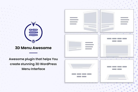 CodeCanyon 3D Menu Awesome