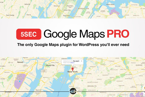 WordPress плагин CodeCanyon 5sec Google Maps Pro