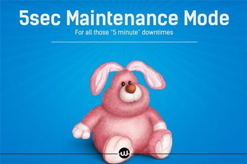 WordPress плагин CodeCanyon 5sec Maintenance Mode