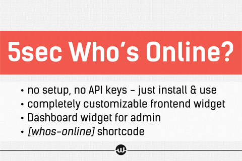 WordPress плагин CodeCanyon 5sec Whos Online