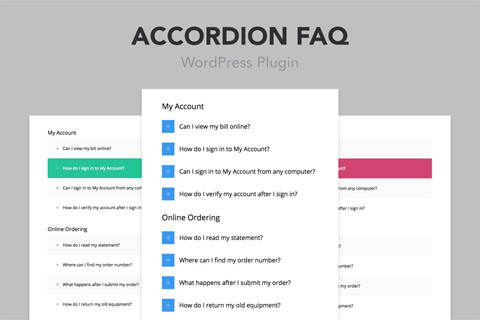 WordPress плагин CodeCanyon Accordion FAQ