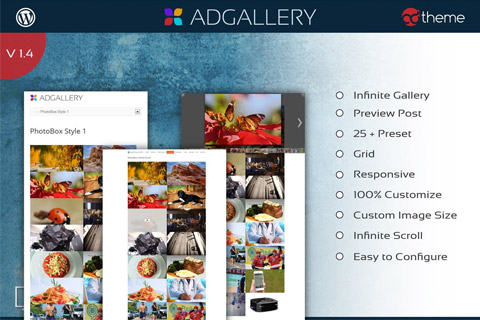 WordPress плагин CodeCanyon AD Gallery