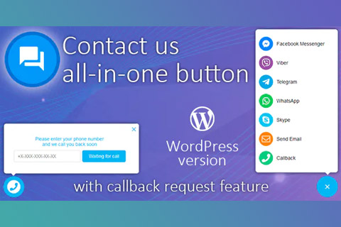 WordPress плагин CodeCanyon All in One Support Button