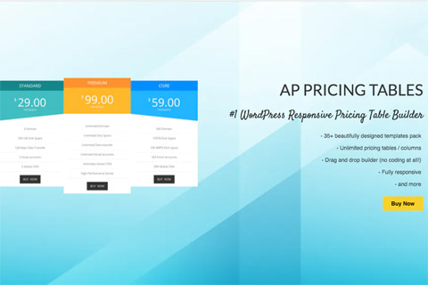 WordPress плагин CodeCanyon AP Pricing Tables