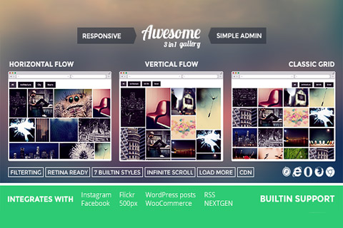 WordPress плагин CodeCanyon Awesome Gallery