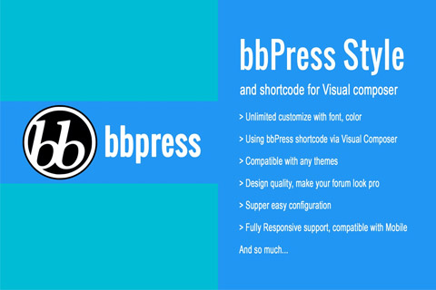 CodeCanyon bbPress Style and Shortcode for Visual Composer