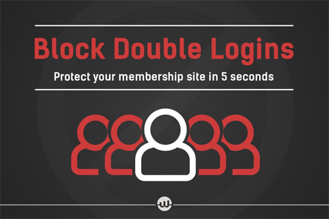 WordPress плагин CodeCanyon Block Double Logins