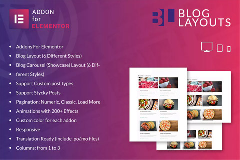 CodeCanyon Blog Layouts For Elementor