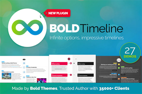 WordPress плагин CodeCanyon Bold Timeline