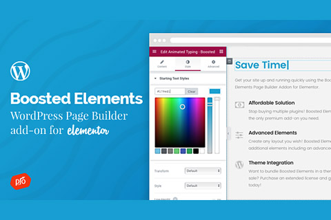 WordPress плагин CodeCanyon Boosted Elements