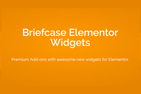 WordPress плагин Briefcase Elementor Widgets