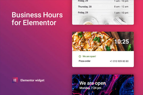 CodeCanyon Business Hours for Elementor