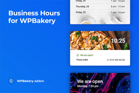 CodeCanyon Business Hours for WPBakery