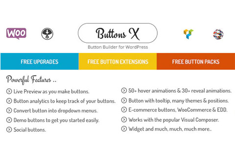 WordPress плагин CodeCanyon Buttons X