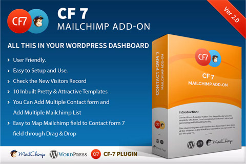 WordPress плагин CodeCanyon CF7 7 Mailchimp Add-on