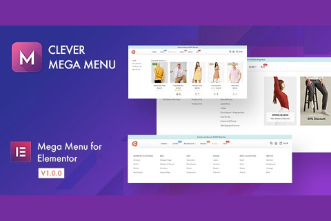 CodeCanyon Clever Mega Menu