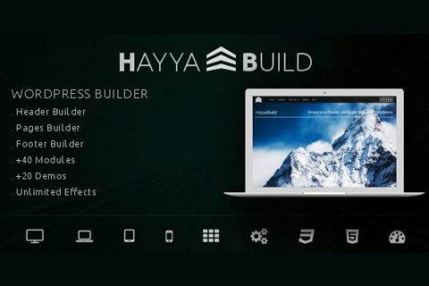 WordPress плагин CodeCanyon HayyaBuild