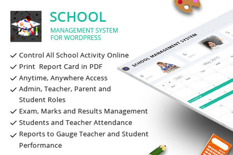 WordPress плагин CodeCanyon School Management System