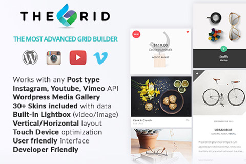 WordPress плагин CodeCanyon The Grid