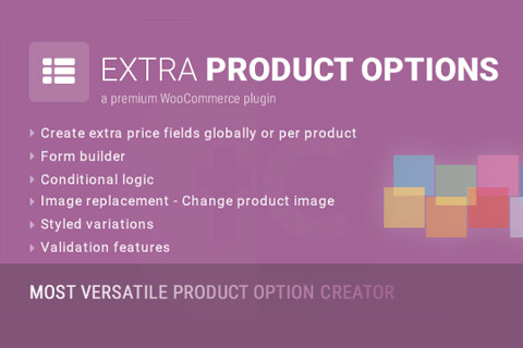 WordPress плагин CodeCanyon WooCommerce Extra Product Options