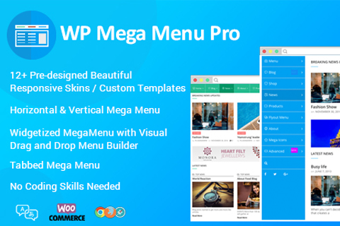 WordPress плагин CodeCanyon WP Mega Menu Pro